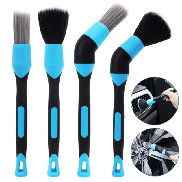 Viberis - Premium Set Of 5 Pcs Brush (Blue)