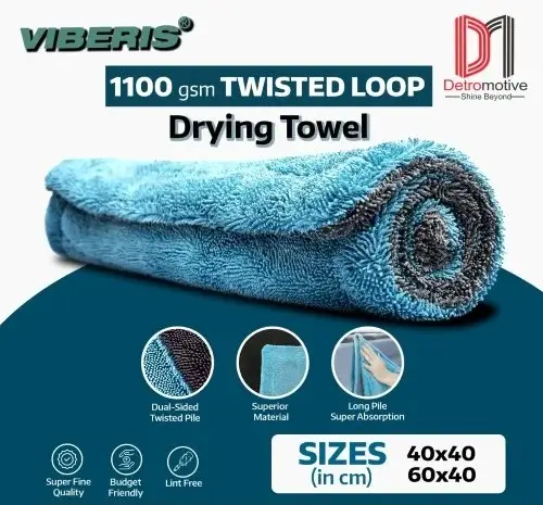 VIBERIS - DRYING TOWEL 1100GSM 60X40cm