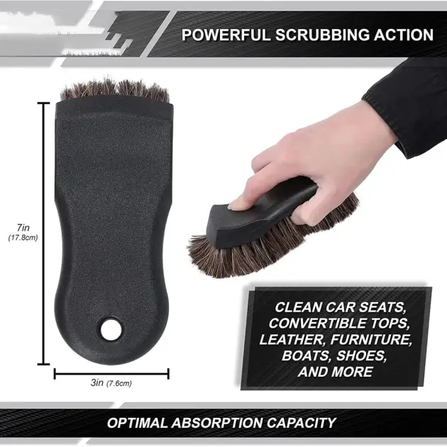 VIBERIS LEATHER BRUSH